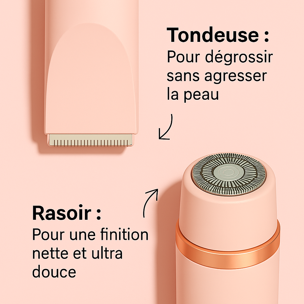 Vue 2 du rasoir KLYNE